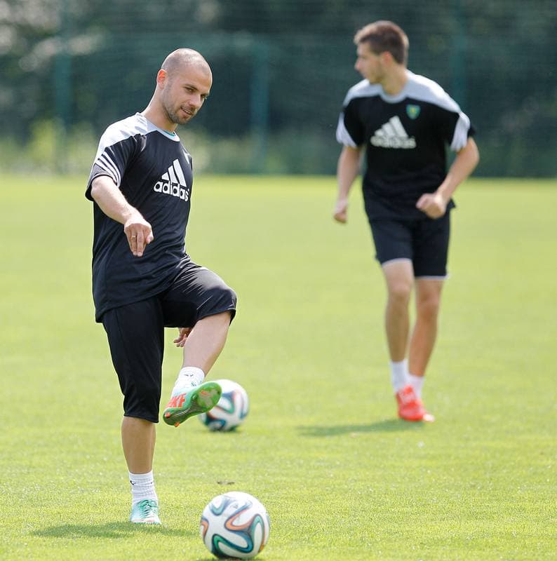 Football. GKS Katowice. Training. 16.07.2015