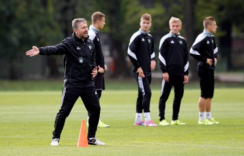 Football. GKS Katowice. Training. 28.05.2015
