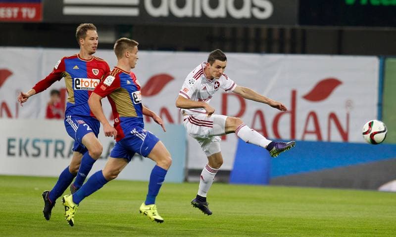 Football. PKO BP Ekstraklasa. Piast Gliwice - Wisla Krakow. 03.10.2015