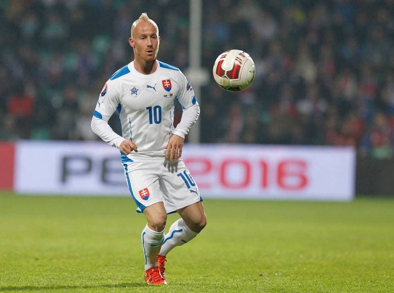 Football. UEFA Euro Qualifiers. Slovakia - Belarus. 09.10.2015