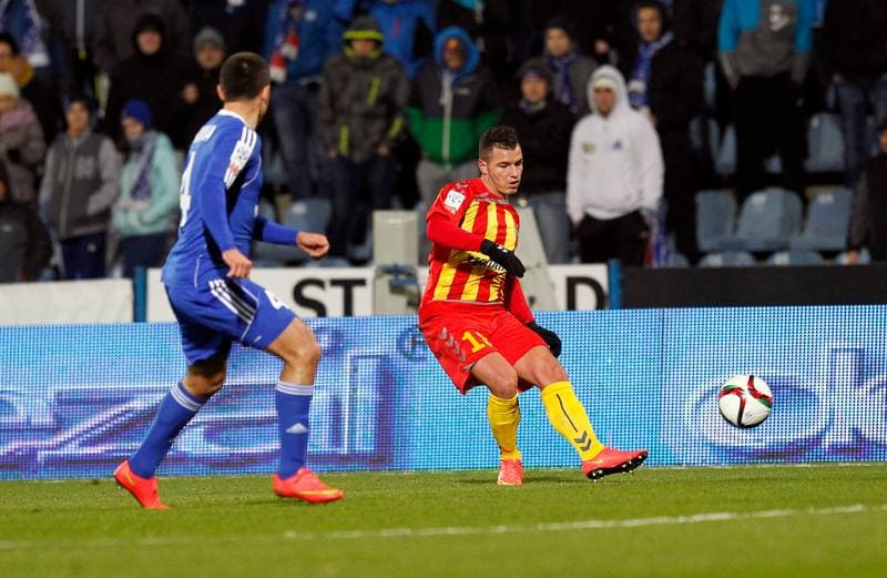 Football. T-Mobile Ekstraklasa. Ruch Chorzow - Korona Kielce. 27.10.2014