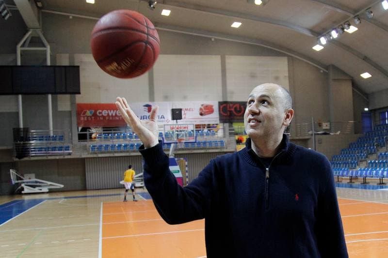 Basketball. MKS Dabrowa Gornicza. Press Conference. 08.12.2015
