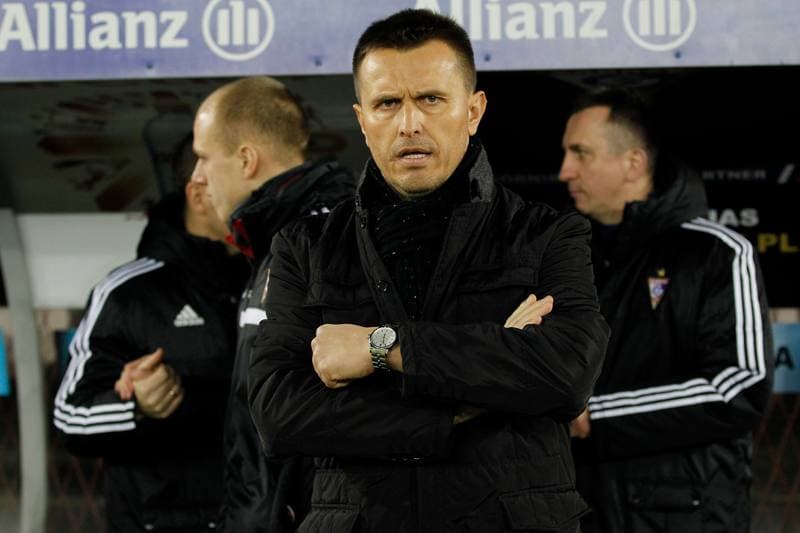 Football. PKO BP Ekstraklasa. Gornik Zabrze - Termalica Bruk-Bet Nieciecza. 12.12.2015
