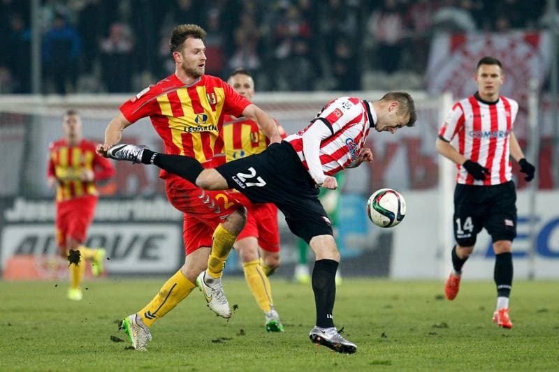 Football. PKO BP Ekstraklasa. Cracovia Krakow - Korona Kielce. 14.12.2015