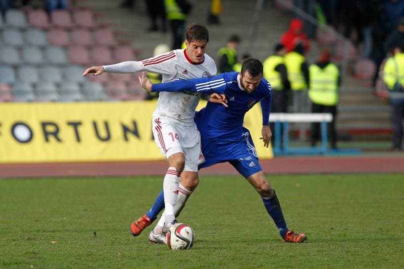 Football. Fortuna Narodni Liga. FK Fotbal Trinec - Banik Ostrava. 19.11.2016