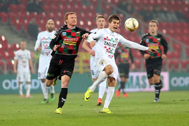 Football. I Liga. GKS Tychy - Zaglebie Sosnowiec. 23.11.2016