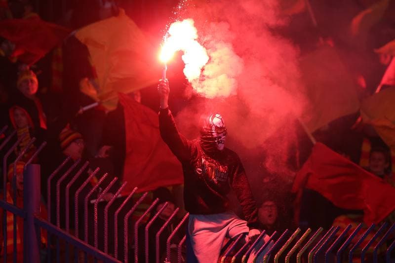 Football. Lotto Ekstraklasa. Ruch Chorzow - Jagiellonia Bialystok. 26.11.2016