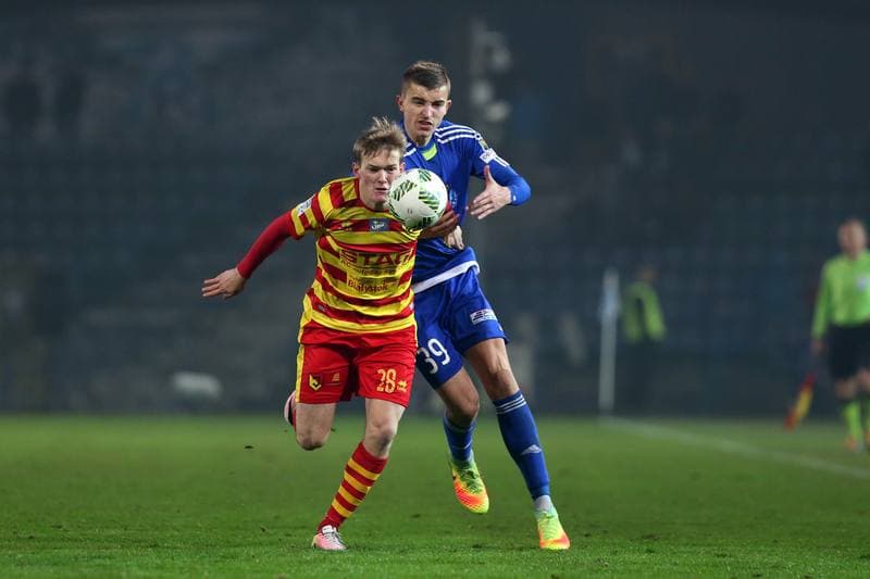 Football. Lotto Ekstraklasa. Ruch Chorzow - Jagiellonia Bialystok. 26.11.2016