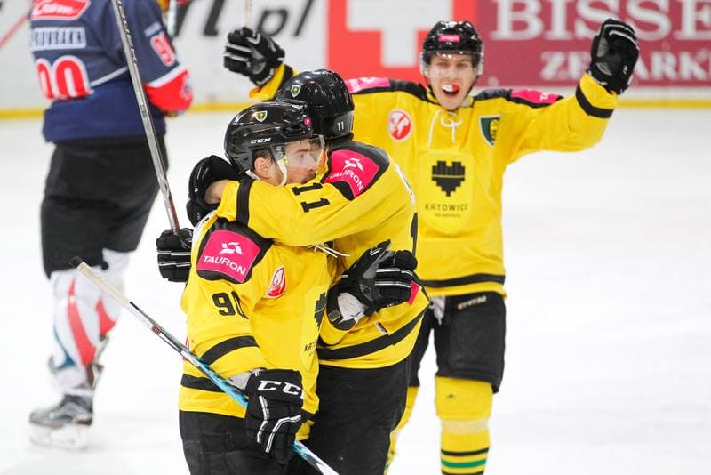 Ice Hockey. Polska Hokej Liga. Tauron KH GKS Katowice - Nesta Torun. 06.12.2016