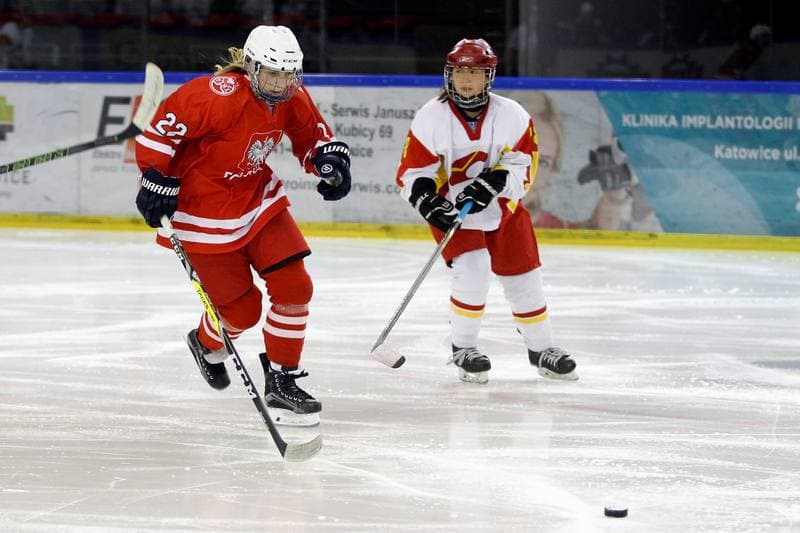 Ice Hockey. Women's U18 International Friendly. Poland - China. 04.01.2017