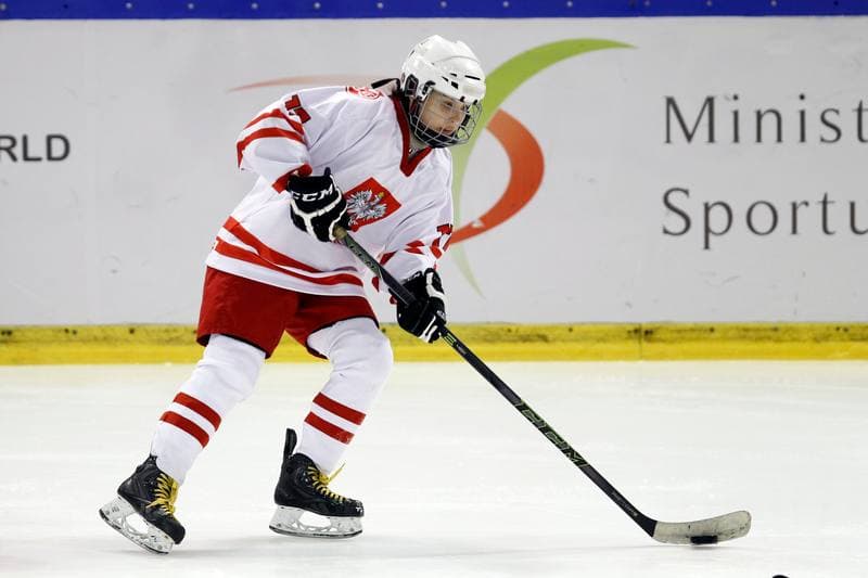 Ice Hockey. U18 Women's World Championship. Poland - Italy. 12.01.2017