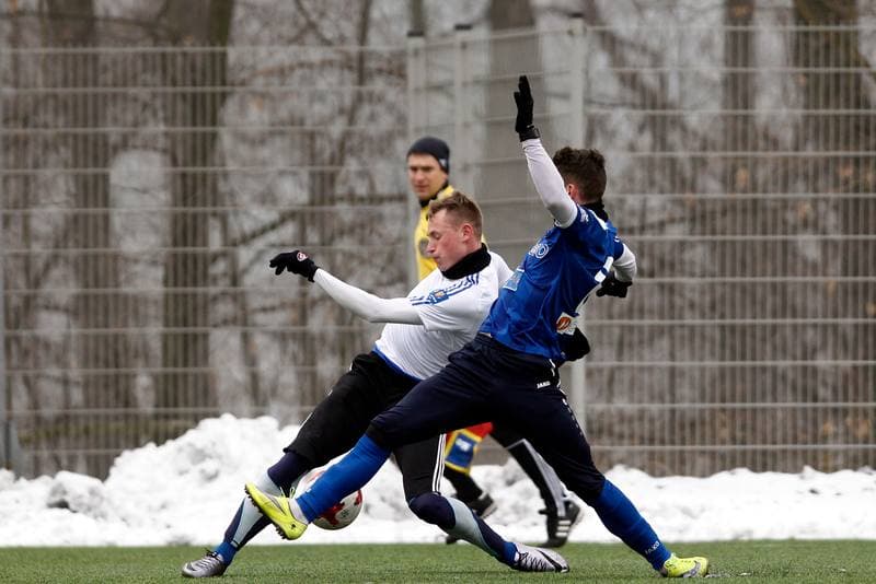 Football. Sparing. Ruch Chorzow - Odra Opole. 21.01.2017