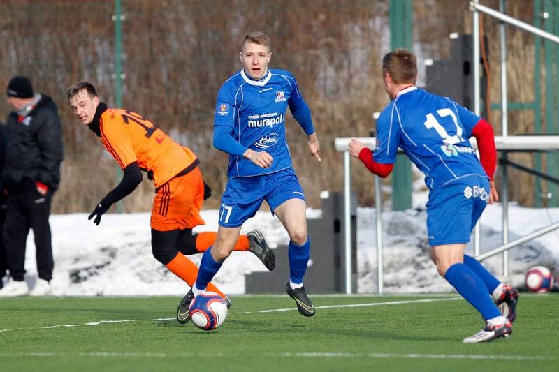 Football. Sparing. MFK Frydek-Mistek - Podbeskidzie Bielsko-Biala. 26.01.2017