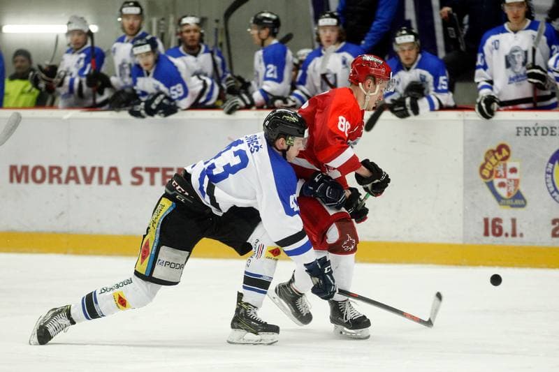 Ice Hockey. WSM Liga. HC Frydek-Mistek - HC AZ Havirov 2010. 30.01.2017