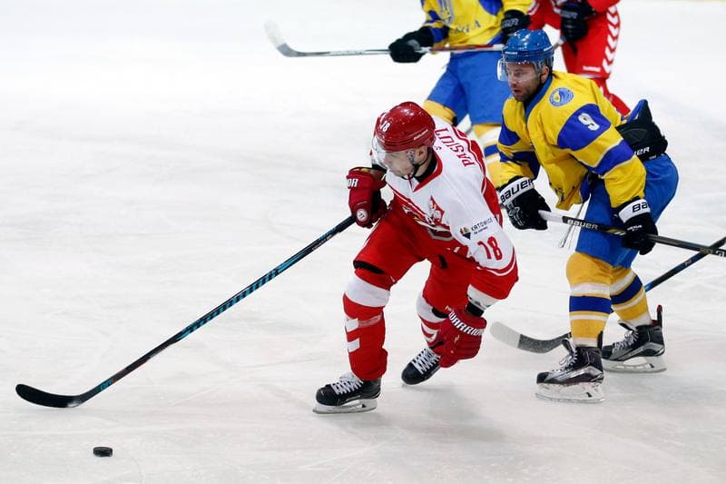 Ice Hockey. Euro Ice Hockey Challenge. Poland - Ukraine. 10.02.2017