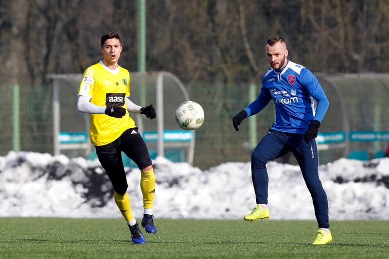 Football. Sparing. GKS Katowice - Rakow Czestochowa. 11.02.2017