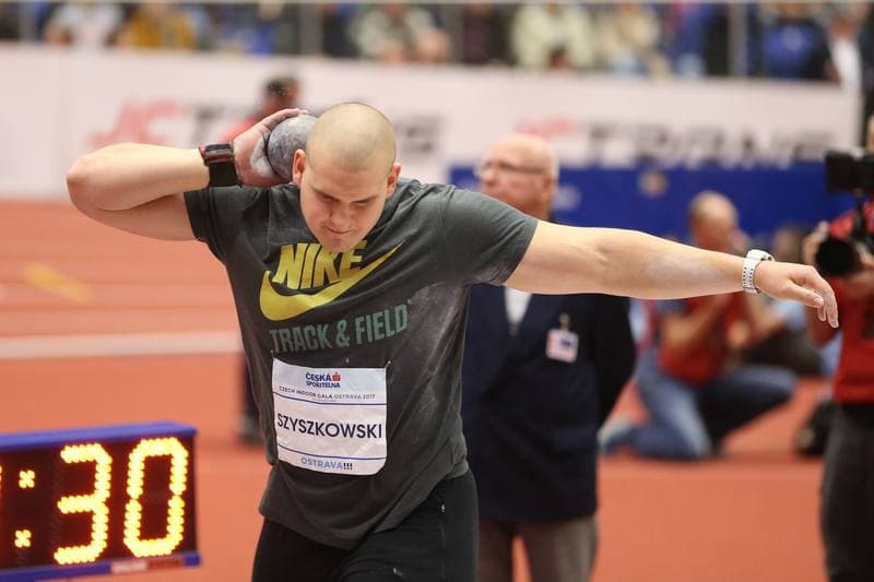 Athletics. Czech Indoor Gala 2017. Shot Put. 14.02.2017