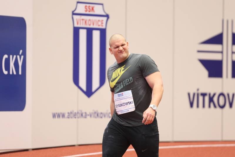 Athletics. Czech Indoor Gala 2017. Shot Put. 14.02.2017
