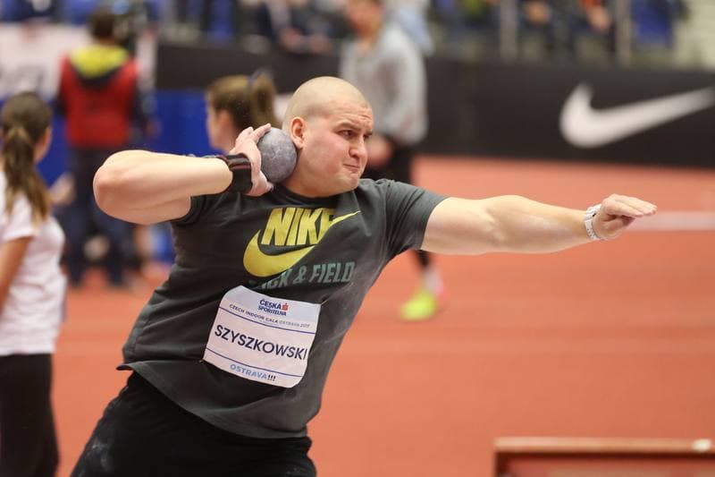 Athletics. Czech Indoor Gala 2017. Shot Put. 14.02.2017