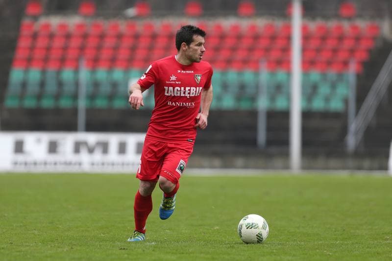 Football. Zaglebie Sosnowiec. Internal Game. 18.02.2017