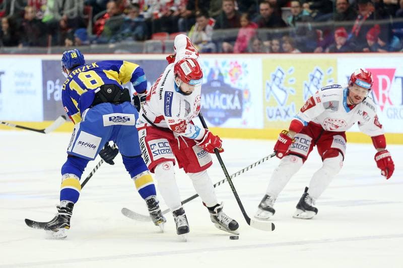 Ice Hockey. Tipsport Extraliga. Ocelari Trinec - PSG Zlin. 19.02.2017