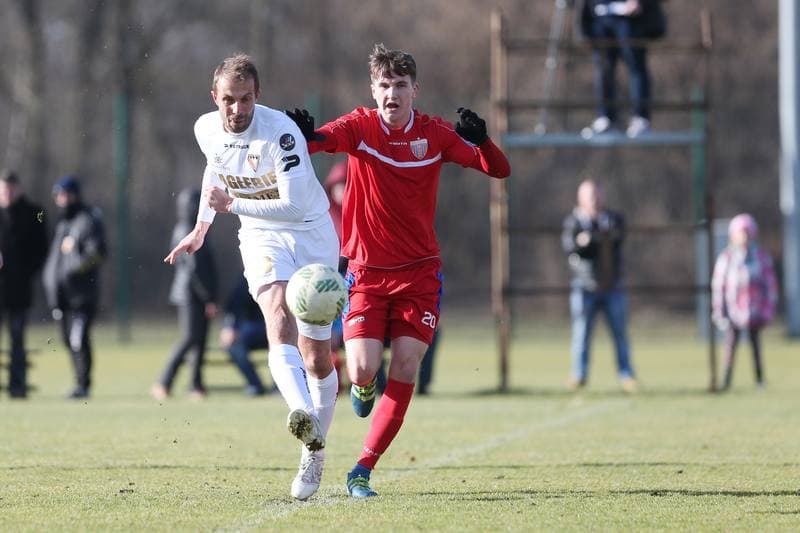Football. Sparing. Zaglebie Sosnowiec - Polonia Bytom. 25.02.2017