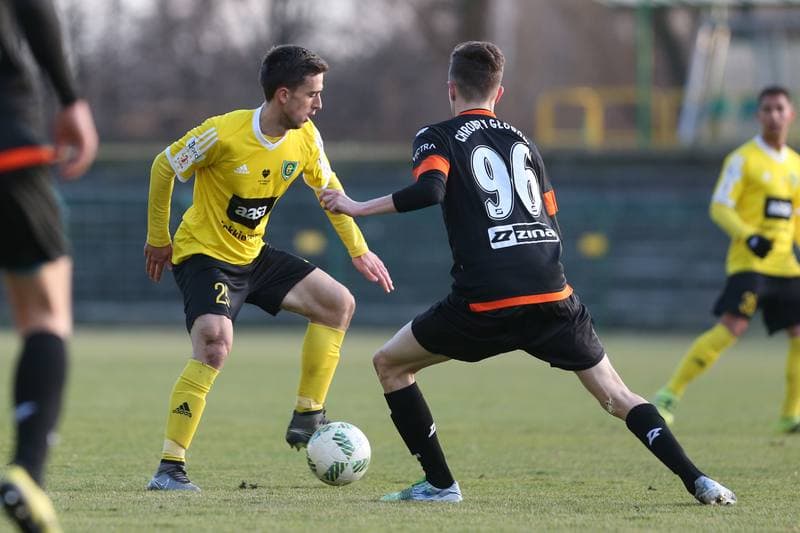 Football. Sparing. GKS Katowice - Chrobry Glogow. 25.02.2017