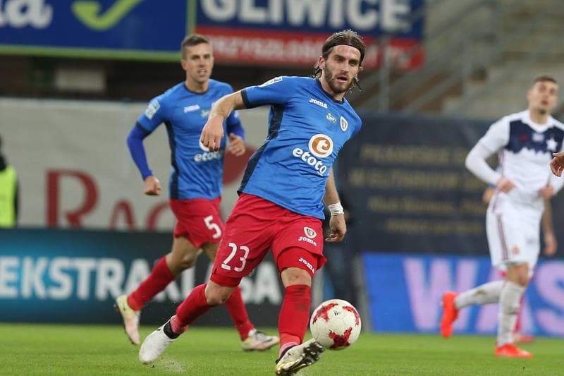 Football. Lotto Ekstraklasa. Piast Gliwice - Wisla Krakow. 04.03.2017