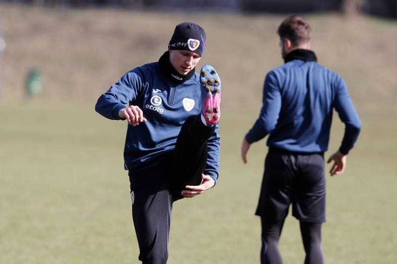 Football. Piast Gliwice. Training. 08.03.2017