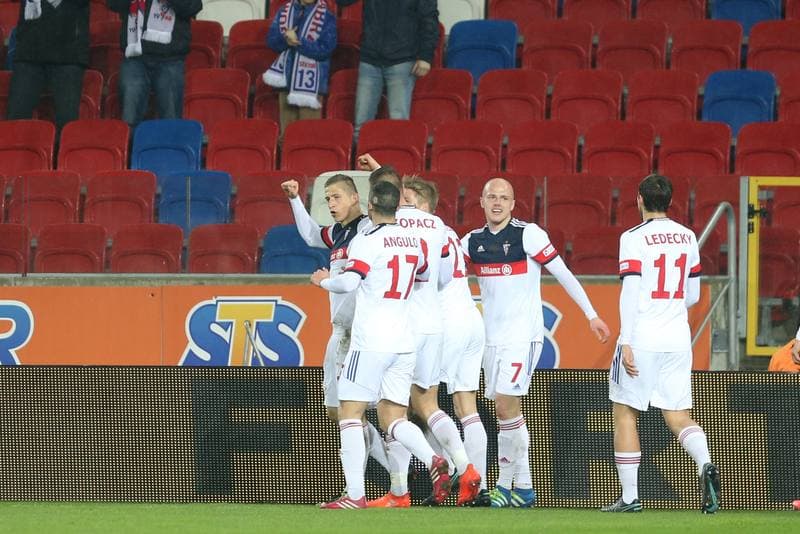 Football. Nice I Liga. Gornik Zabrze - Sandecja Nowy Sacz. 17.03.2017