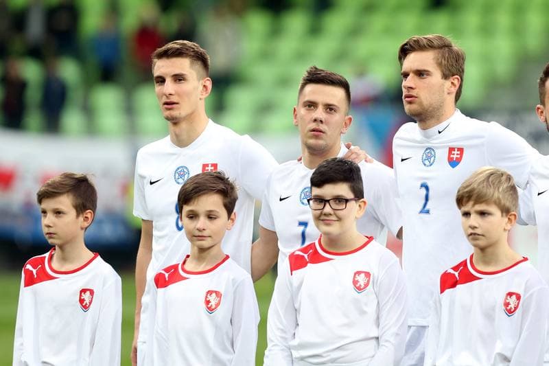 Football. International Friendly Match. Czech Republic U21 - Slovakia U21. 24.03.2017