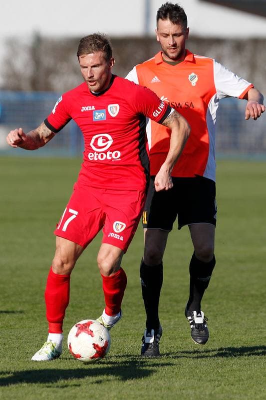 Football. Sparing. Piast Gliwice - Pniowek Pawlowice Slaskie. 28.03.2017