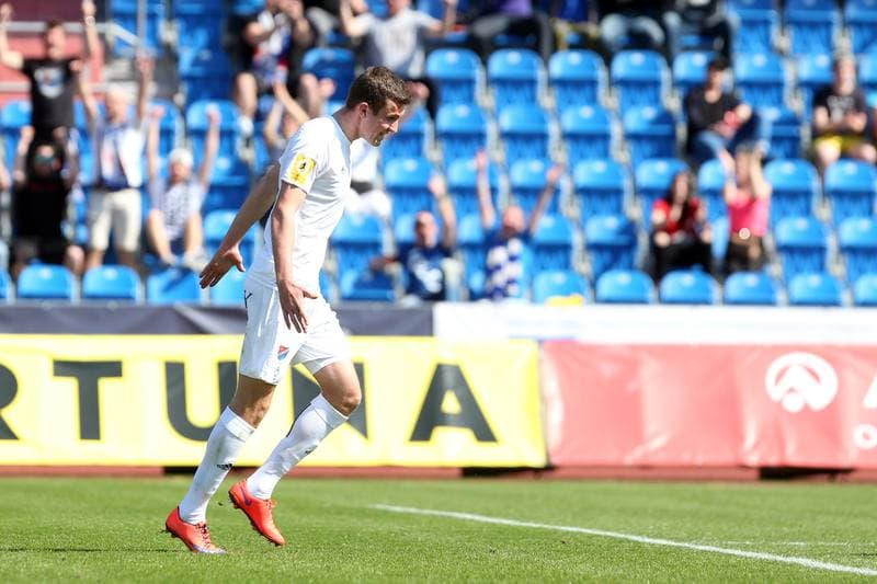 Football. Fortuna Narodni Liga. Banik Ostrava - FC Vlasim. 02.04.2017
