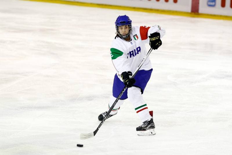 Ice Hockey. Women's World Championship. Slovakia - Italy. 09.04.2017