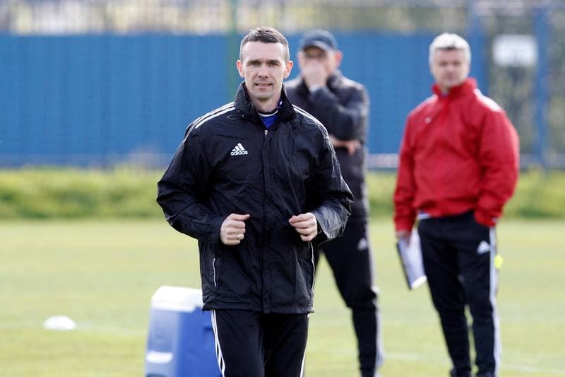 Football. Ruch Chorzow. Training. 24.04.2017