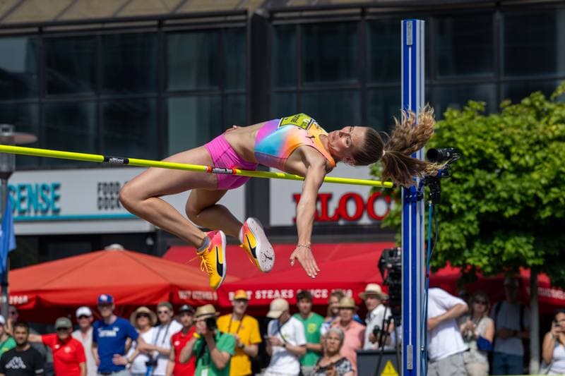 Athletics. Tag der Aberflieger. Evers Carolin - High Jump. 21.06.2026
