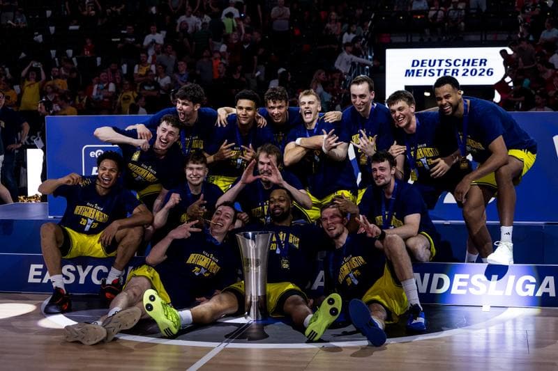 Basketball. easyCredit Basketball Bundesliga. FC Bayern Muenchen - Alba Berlin. 21.06.2026