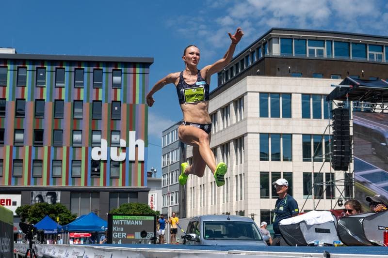 Athletics. Tag der Aberflieger. Evers Carolin - High Jump. 21.06.2026