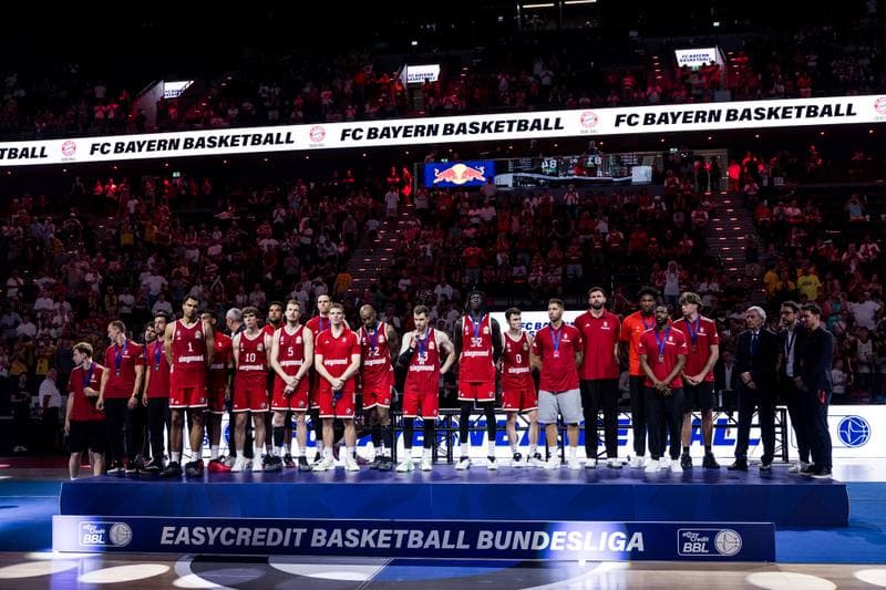 Basketball. easyCredit Basketball Bundesliga. FC Bayern Muenchen - Alba Berlin. 21.06.2026