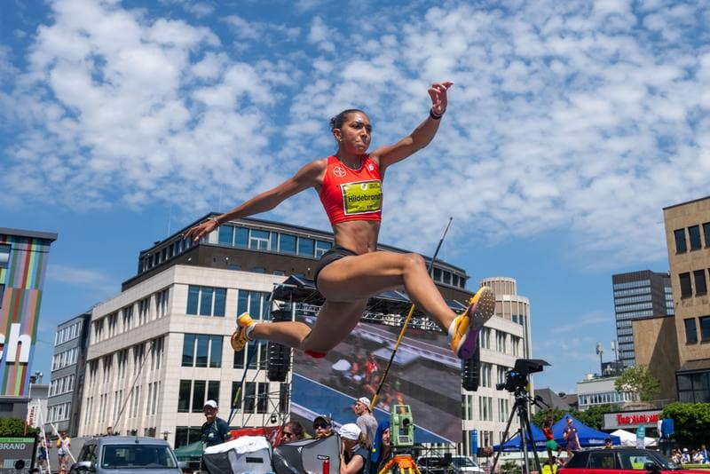Athletics. Tag der Aberflieger. Evers Carolin - High Jump. 21.06.2026
