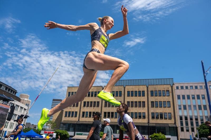 Athletics. Tag der Aberflieger. Evers Carolin - High Jump. 21.06.2026