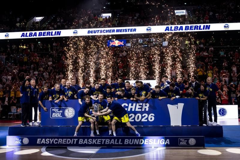 Basketball. easyCredit Basketball Bundesliga. FC Bayern Muenchen - Alba Berlin. 21.06.2026