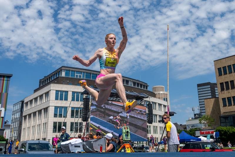 Athletics. Tag der Aberflieger. Evers Carolin - High Jump. 21.06.2026