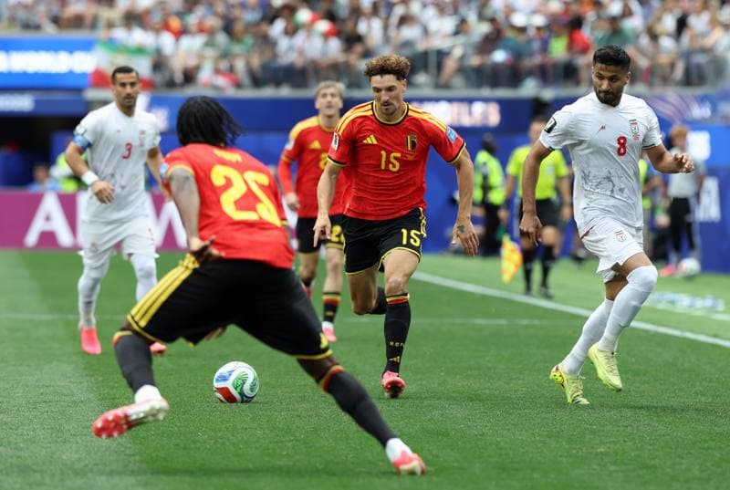 Football. FIFA World Cup 2026. Belgium - Iran. 21.06.2026