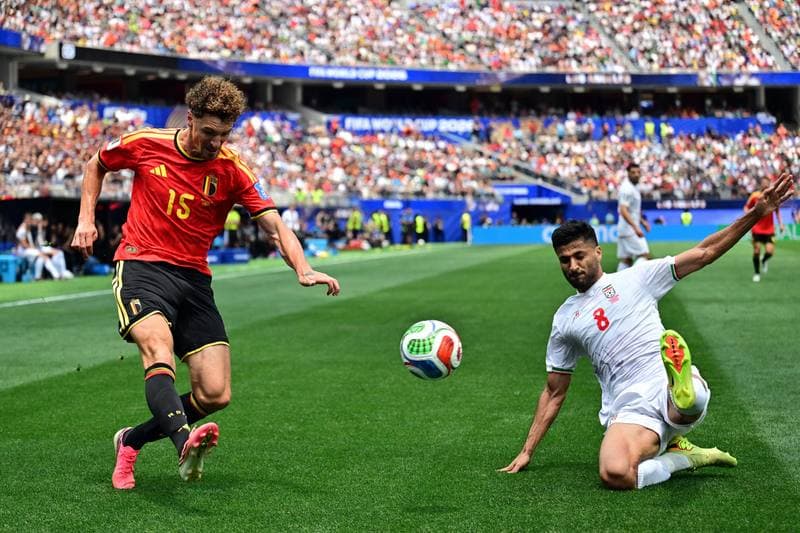Football. FIFA World Cup 2026. Belgium - Iran. 21.06.2026