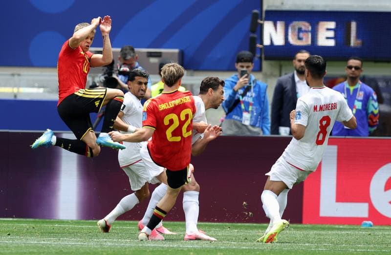 Football. FIFA World Cup 2026. Belgium - Iran. 21.06.2026