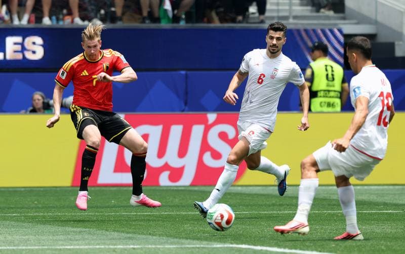 Football. FIFA World Cup 2026. Belgium - Iran. 21.06.2026