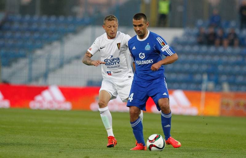 Football. T-Mobile Ekstraklasa. Ruch Chorzow - Pogon Szczecin. 06.03.2015
