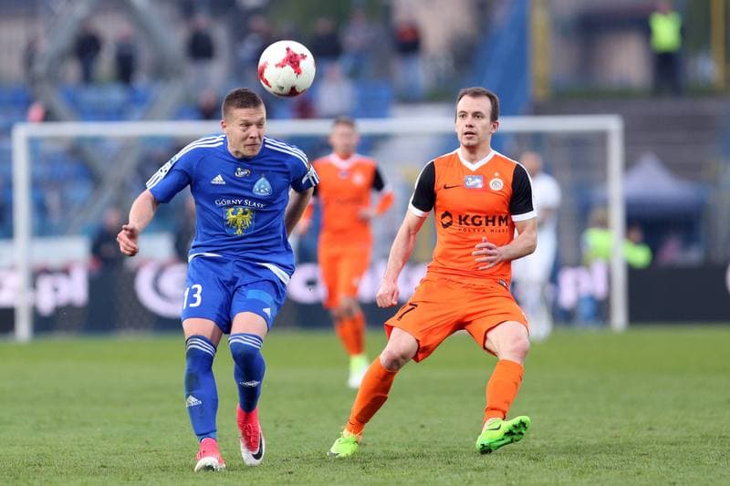 Football. Lotto Ekstraklasa. Ruch Chorzow - Zaglebie Lubin. 05.05.2017