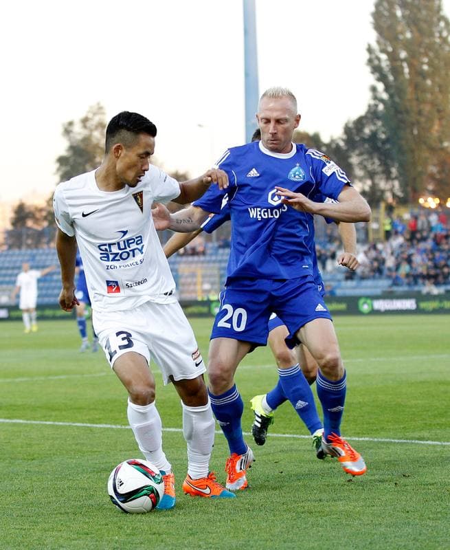 Football. T-Mobile Ekstraklasa. Ruch Chorzow - Pogon Szczecin. 06.03.2015